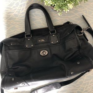 Authentic leather Coach Ryder crossbody satchel